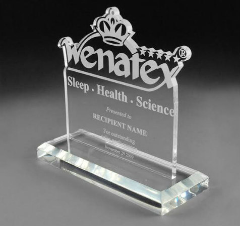 Laser Cut Acrylic Trophy