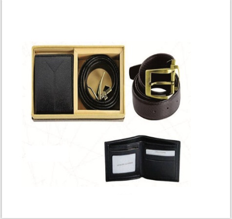 2 in 1 Set - Gents Wallet & Belt