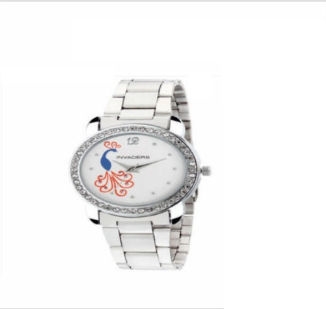 Stainless Steel Strap Watch - Women
