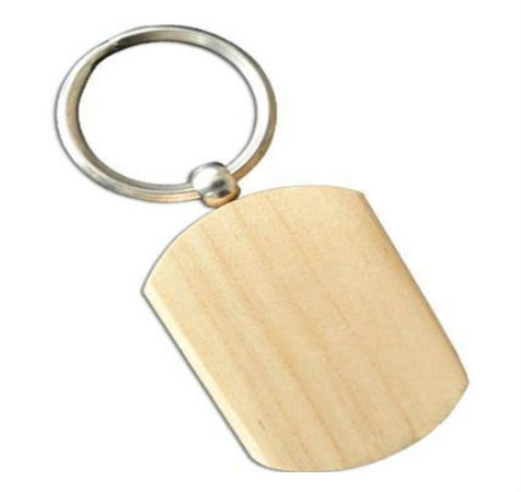Wooden Key Chain - 2