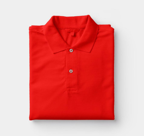 Cotton Polo Neck T- Shirt