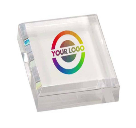 Acrylic Square Paper Weight